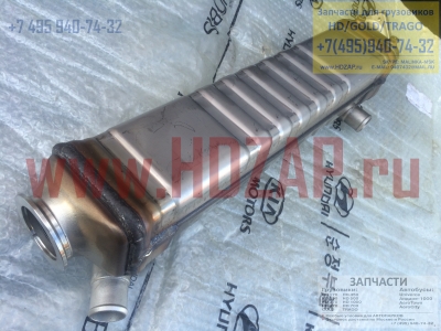 2845082701, Радиатор системы рециркуляции выхлопных газов Hyundai D6HA, 28450-82701